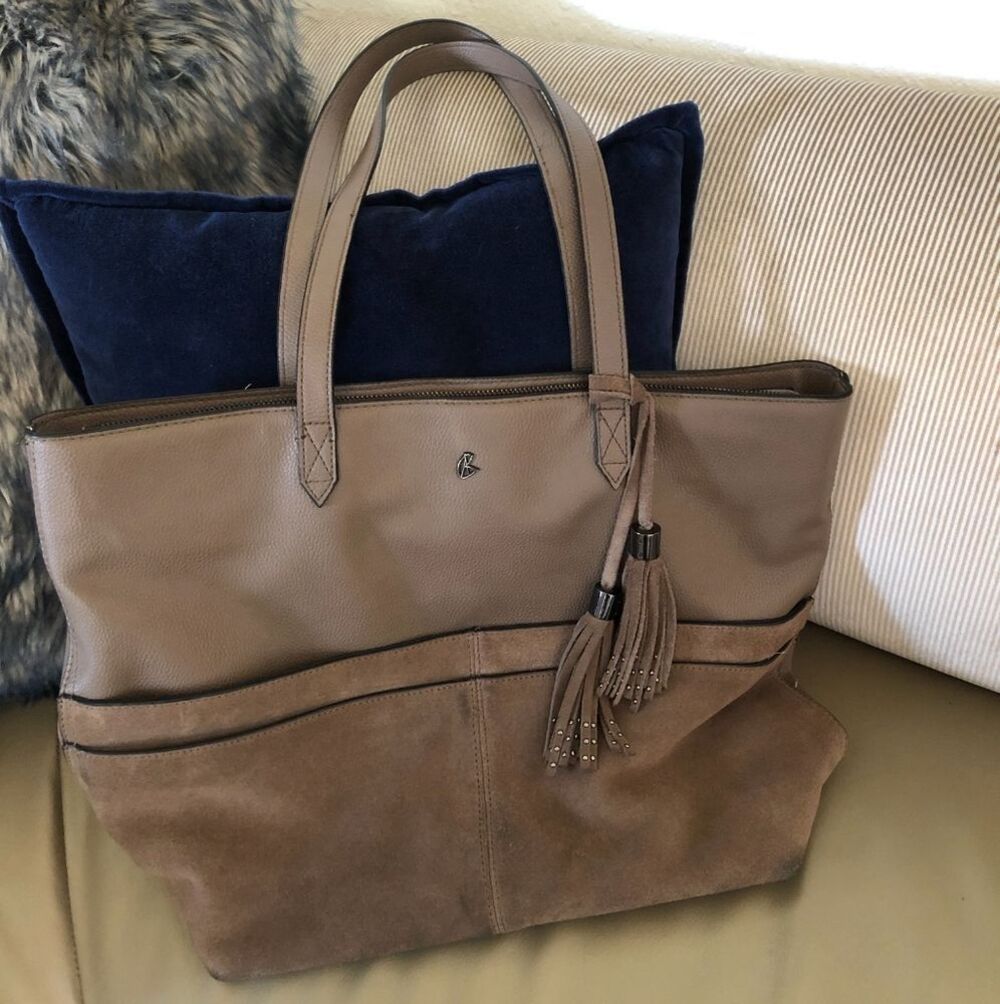 Kate & Alex Cuffaro Leather Tote
